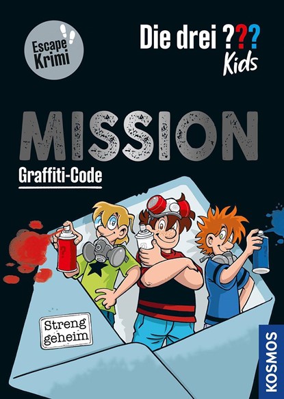 Die drei ??? Kids, Mission Graffiti-Code, Nina Schiefelbein - Paperback - 9783440176382