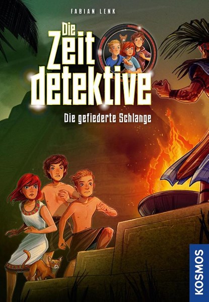 Die Zeitdetektive, 4, Die gefiederte Schlange, Fabian Lenk - Gebonden - 9783440178409