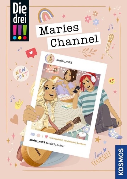 Die drei !!!, Maries Channel, #endlich_online, Sina Flammang - Paperback - 9783440178591