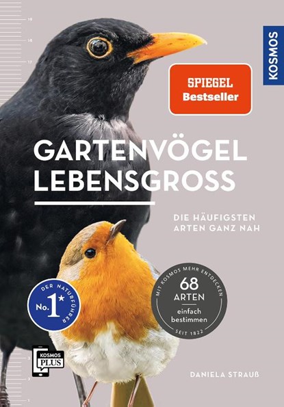Gartenvögel lebensgroß, Daniela Strauß - Paperback - 9783440178614