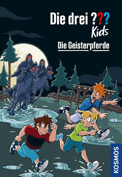 Die drei ??? Kids, 98, Die Geisterpferde, Ulf Blanck - Gebonden - 9783440178744