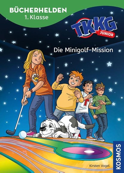 TKKG Junior, Bücherhelden 1. Klasse, Die Minigolf-Mission, Kirsten Vogel - Gebonden - 9783440181119