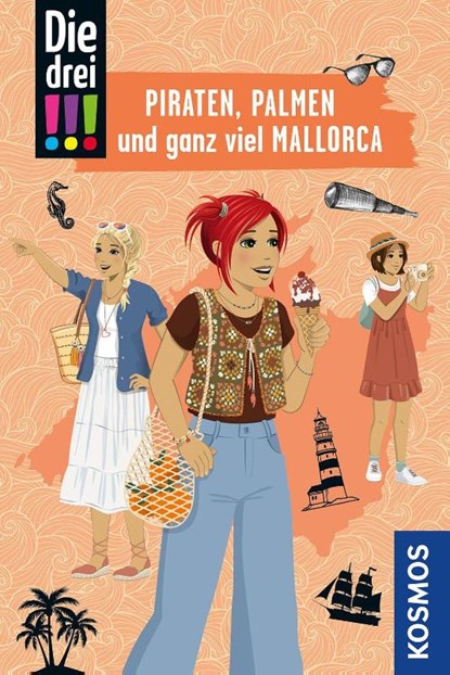 Die drei !!!, Piraten, Palmen und ganz viel Mallorca, Silja Lund - Paperback - 9783440181515