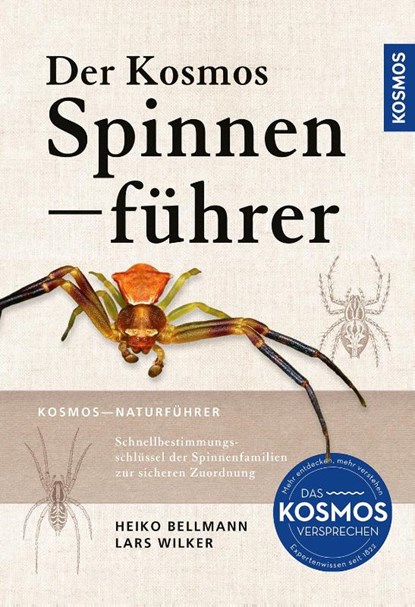 Der Kosmos Spinnenführer, Heiko Bellmann ; Lars Wilker - Paperback - 9783440181720