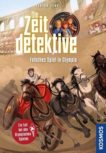 Die Zeitdetektive, 9, Falsches Spiel in Olympia, Fabian Lenk - Gebonden - 9783440182802