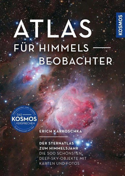 Atlas für Himmelsbeobachter, Erich Karkoschka - Gebonden - 9783440183564