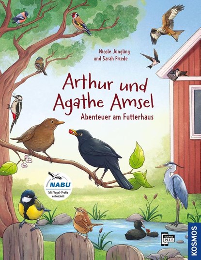 Arthur & Agathe Amsel - Abenteuer am Futterhaus, Nicole Jüngling - Gebonden - 9783440183762