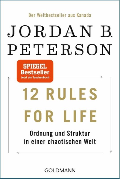 12 Rules For Life, Jordan B. Peterson - Paperback - 9783442143184