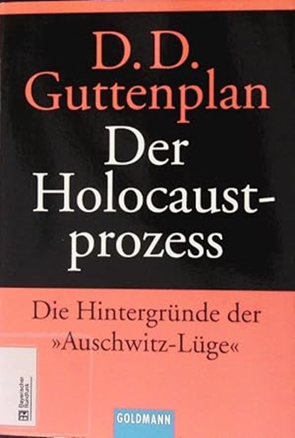 Der Holocaust-Prozess, GUTTENPLAN, D.D.& BERTRAM, Thomas - Paperback - 9783442151233