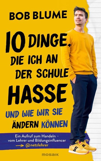 Zehn Dinge, die ich an der Schule hasse, Bob Blume - Gebonden - 9783442393961