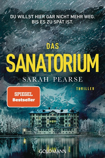 Das Sanatorium, Sarah Pearse - Paperback - 9783442492978