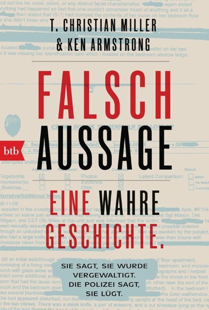 Falschaussage, T. Christian Miller ; Ken Armstrong - Paperback - 9783442716258
