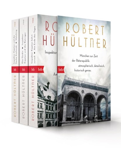Inspektor Kajetan: Die gesamte Reihe in drei Bänden im Schuber, Robert Hültner - Paperback - 9783442770779