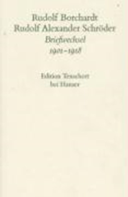 Kommentar zu den Bänden III/1 und III/2, BORCHARDT,  Rudolf - Gebonden - 9783446180277