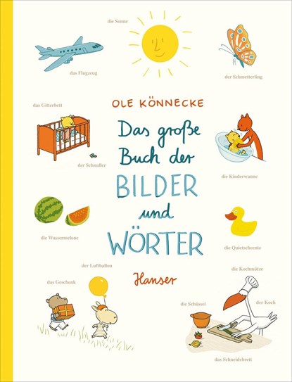 Das große Buch der Bilder und Wörter, Ole Könnecke - Gebonden - 9783446235885