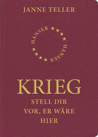 Krieg, Janne Teller - Gebonden - 9783446236899