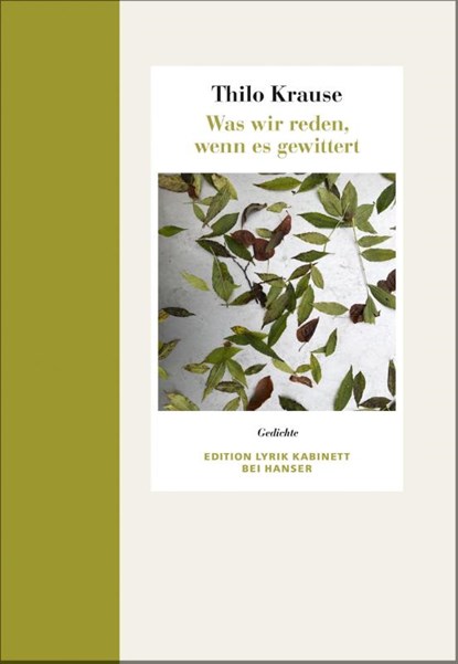 Was wir reden, wenn es gewittert, Thilo Krause - Gebonden - 9783446258167