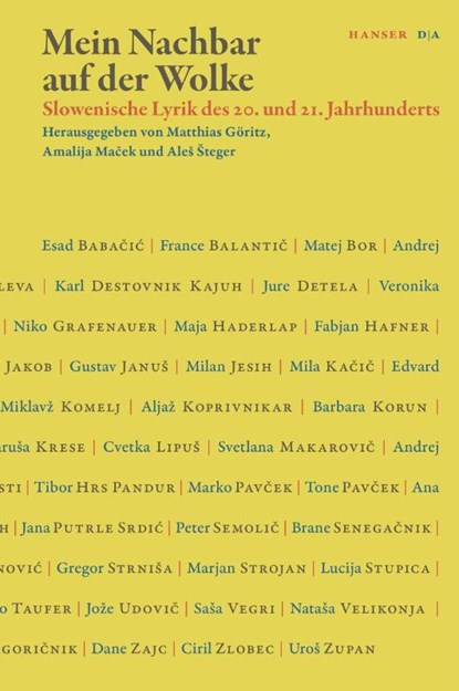 Mein Nachbar auf der Wolke, Matthias Göritz ; Amalija Ma¿ek ; Ale¿ ¿Teger - Gebonden - 9783446276314
