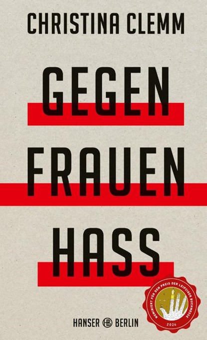 Gegen Frauenhass, Christina Clemm - Gebonden - 9783446277311