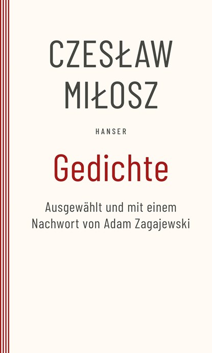 Gedichte, Czeslaw Milosz - Paperback - 9783446280175