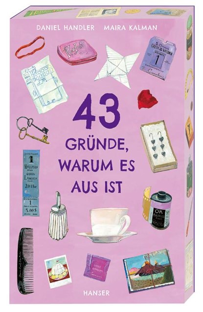43 Gründe, warum es aus ist, Daniel Handler - Paperback - 9783446282667