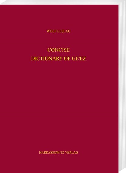Concise Dictionary of Ge¿ez, Wolf Leslau - Paperback - 9783447062831
