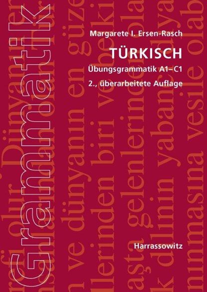 Türkisch Übungsgrammatik A1-C1, Margarete I. Ersen-Rasch - Paperback - 9783447068260