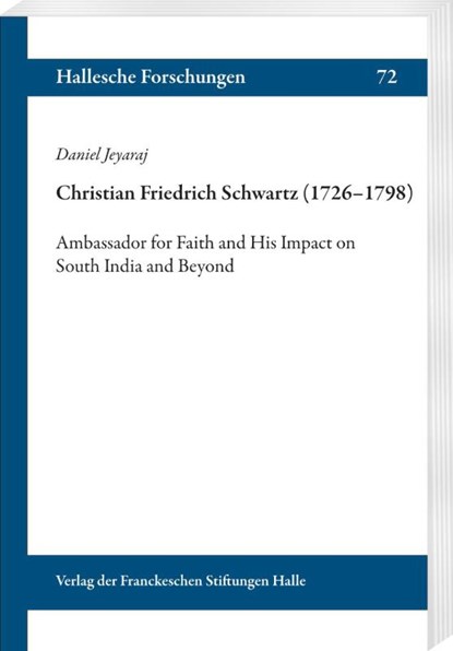 Christian Friedrich Schwartz (1726-1798), Daniel Jeyaraj - Paperback - 9783447124072
