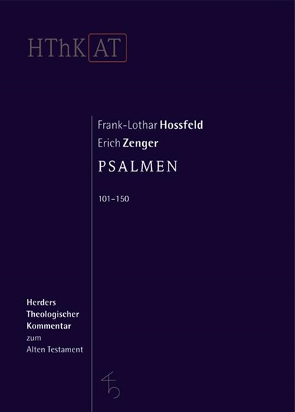 Psalmen 101 - 150, Frank-Lothar Hossfeld ;  Erich Zenger - Gebonden - 9783451268274
