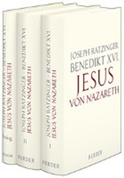 Ratzinger, J: Jesus/ 3 Bd., RATZINGER,  Joseph - Gebonden - 9783451341328