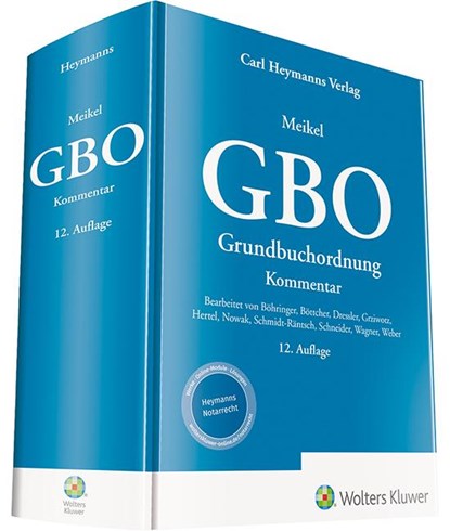 Meikel, GBO - Kommentar, Roland Böttcher - Gebonden - 9783452291882