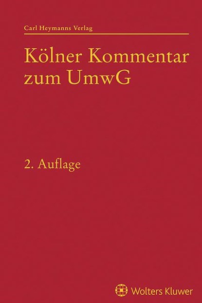 Kölner Kommentar zum Umwandlungsgesetz, Hans-Ulrich Wilsing - Gebonden - 9783452299949