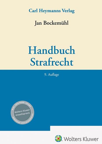 Handbuch Strafrecht, Jan Bockemühl - Gebonden - 9783452301390