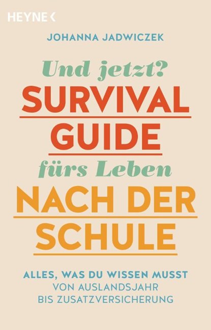 Und jetzt? Der Survival-Guide fürs Leben nach der Schule, Johanna Jadwiczek - Paperback - 9783453424531