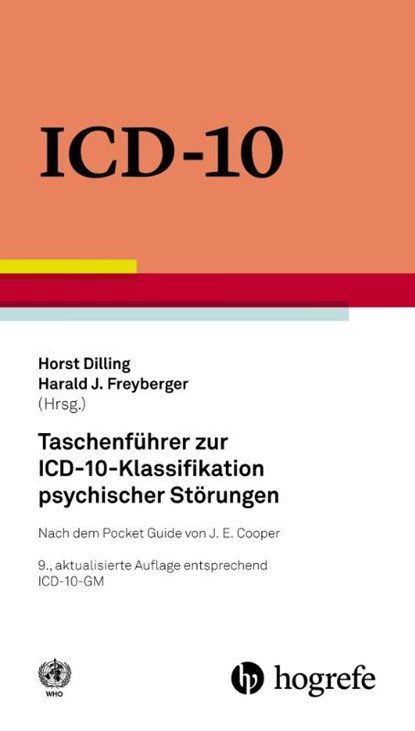 Taschenführer zur ICD-10-Klassifikation psychischer Störungen, WHO - World Health Organization WHO Press Mr Ian Coltart - Paperback - 9783456859927