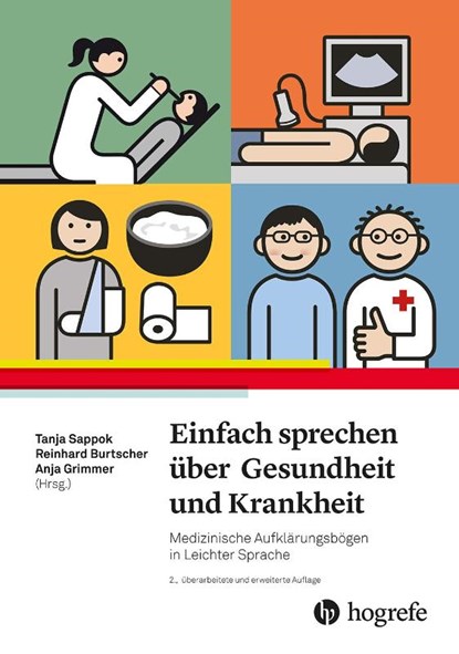 Einfach sprechen über Gesundheit und Krankheit, Tanja Sappok ; Reinhard Burtscher ; Anja Grimmer - Paperback - 9783456863986