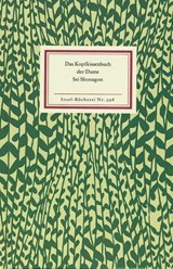 Das Kopfkissenbuch der Dame Sei Shonagon - Sei Shonagon - 9783458089988