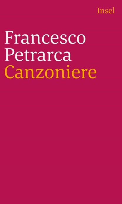 Canzoniere, Francesco Petrarca - Paperback - 9783458243045