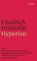Hyperion oder Der Eremit von Griechenland, Friedrich Hölderlin - Paperback - 9783458320654