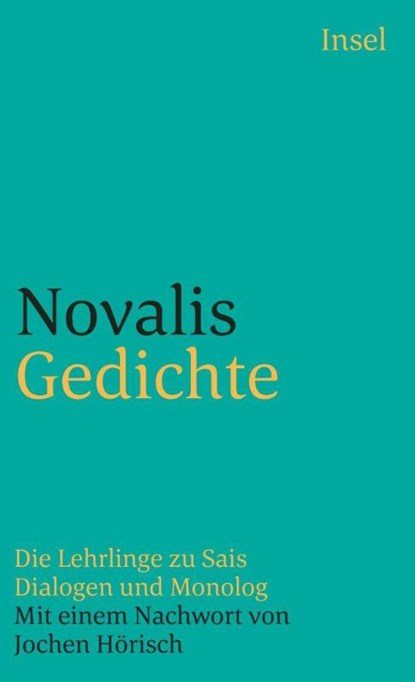 Gedichte, Novalis - Paperback - 9783458327103