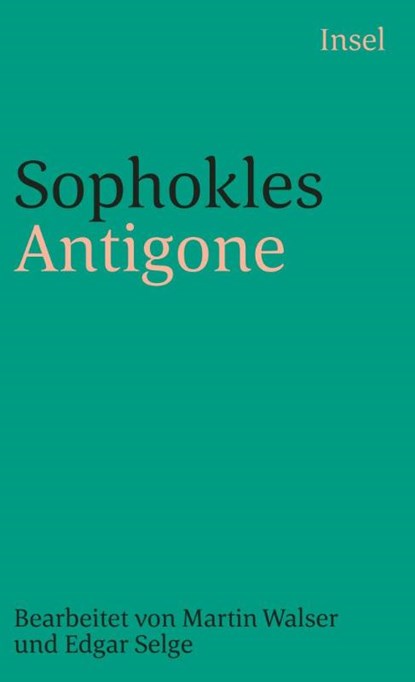 Antigone, Sophokles - Paperback - 9783458329480