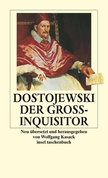 Der Großinquisitor, Fjodor Michailowitsch Dostojewski - Paperback - 9783458346401