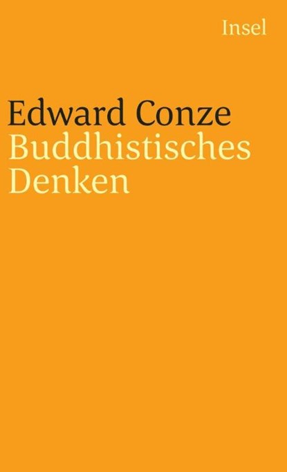 Buddhistisches Denken, Edward Conze - Paperback - 9783458349488