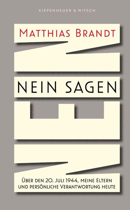 Nein sagen, Matthias Brandt - Gebonden - 9783462016277