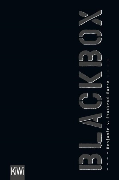 Blackbox, Benjamin von Stuckrad-Barre - Paperback - 9783462034950