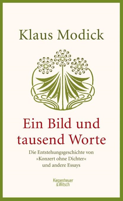Ein Bild und tausend Worte, Klaus Modick - Gebonden - 9783462049268