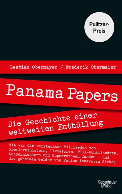 Panama Papers, Bastian Obermayer ;  Frederik Obermaier - Paperback - 9783462050028