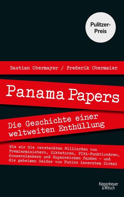 Panama Papers, Bastian Obermayer ; Frederik Obermaier - Paperback - 9783462050028