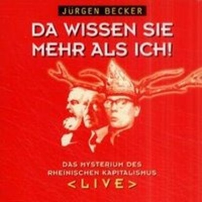 Da Wissen Sie...., BECKER,  Jürgen - Overig - 9783462810004