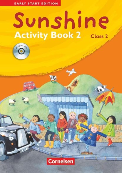 Sunshine - Early Start Edition 2. 2. Schuljahr Activity Book/CD, Hugh L'Estrange ; Susan Norman - Paperback - 9783464346433